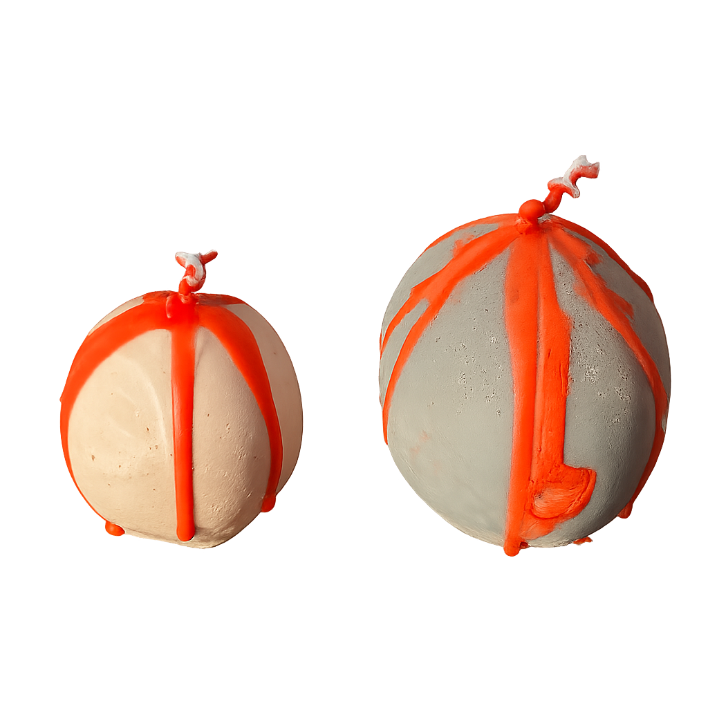 The Blood Drip Skull Candle Duo